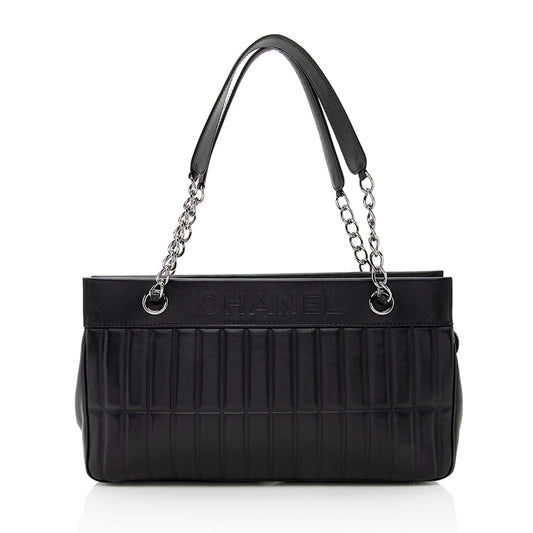 Chanel Leather LAX Shoulder Bag (SHF-17647)