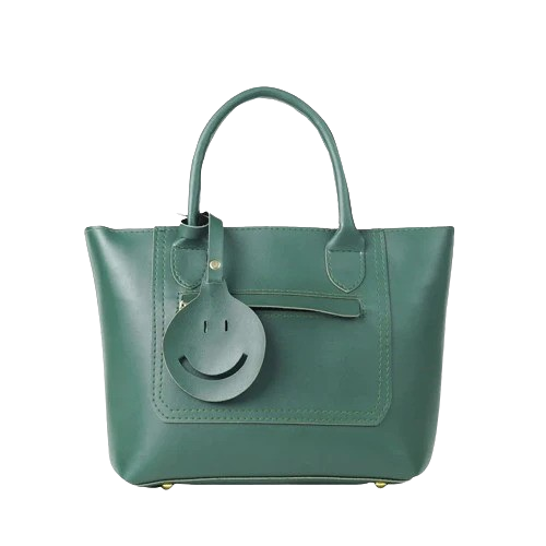 Simley Green Handbag
