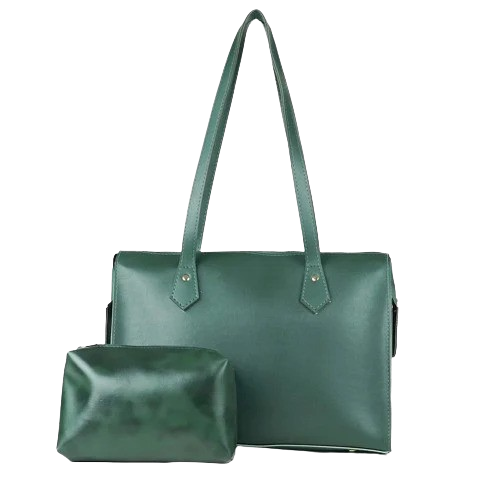 Green Leather Shoulder bag